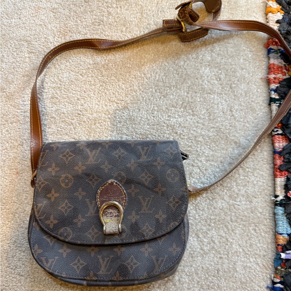Used Shoulder Bag with Monogram